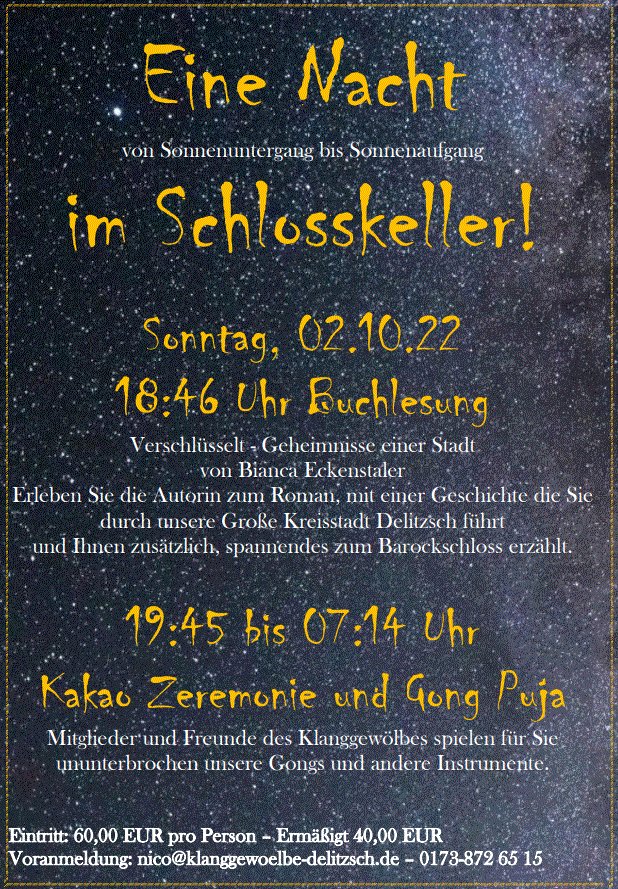 You are currently viewing Eine Nacht im Schlosskeller