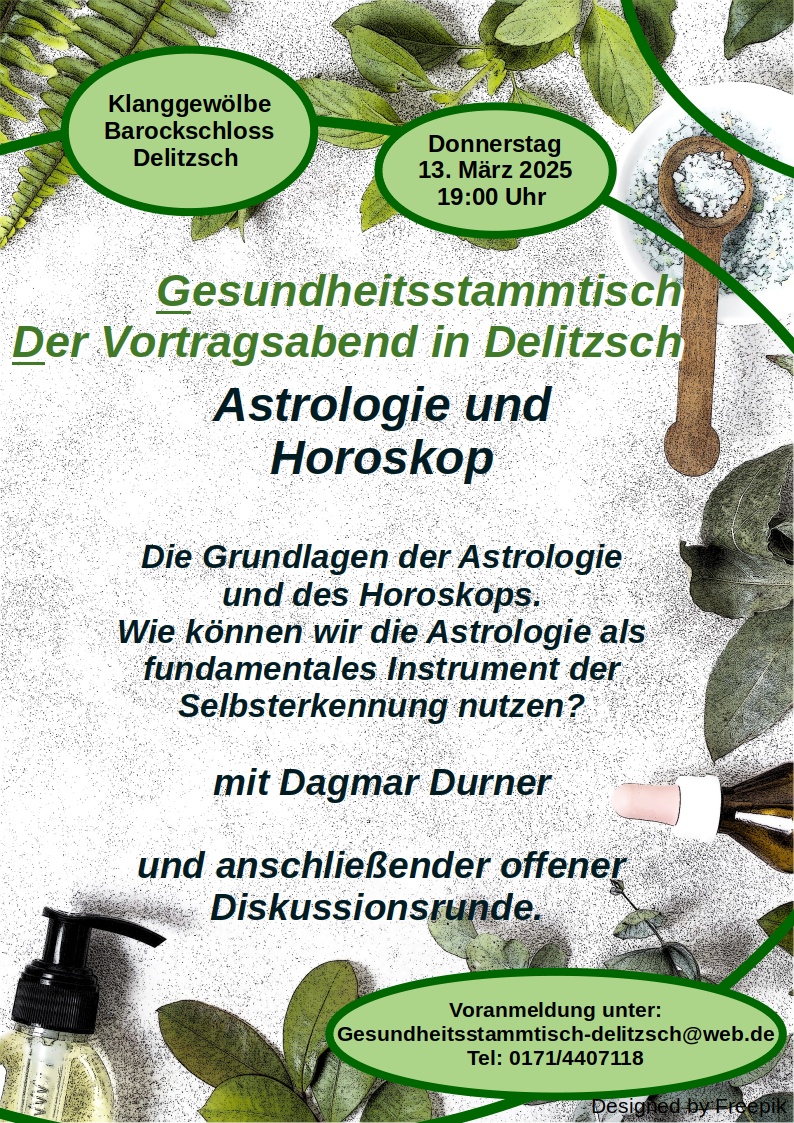 Sie betrachten gerade Gesundheitsstammtisch – Thema: Astrologie und Horoskop