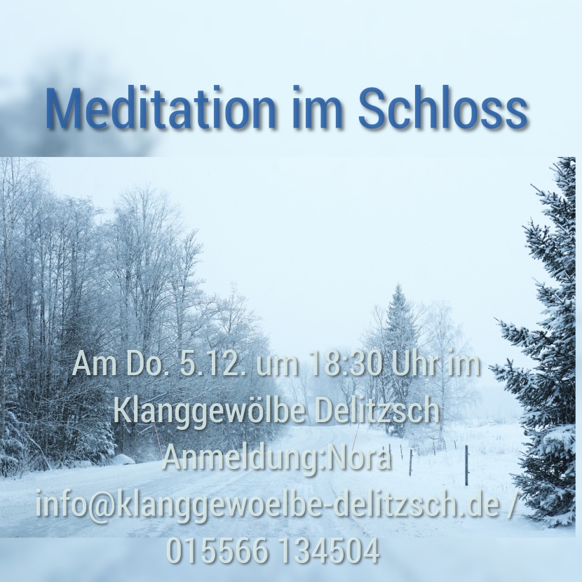 Meditation im Schloss